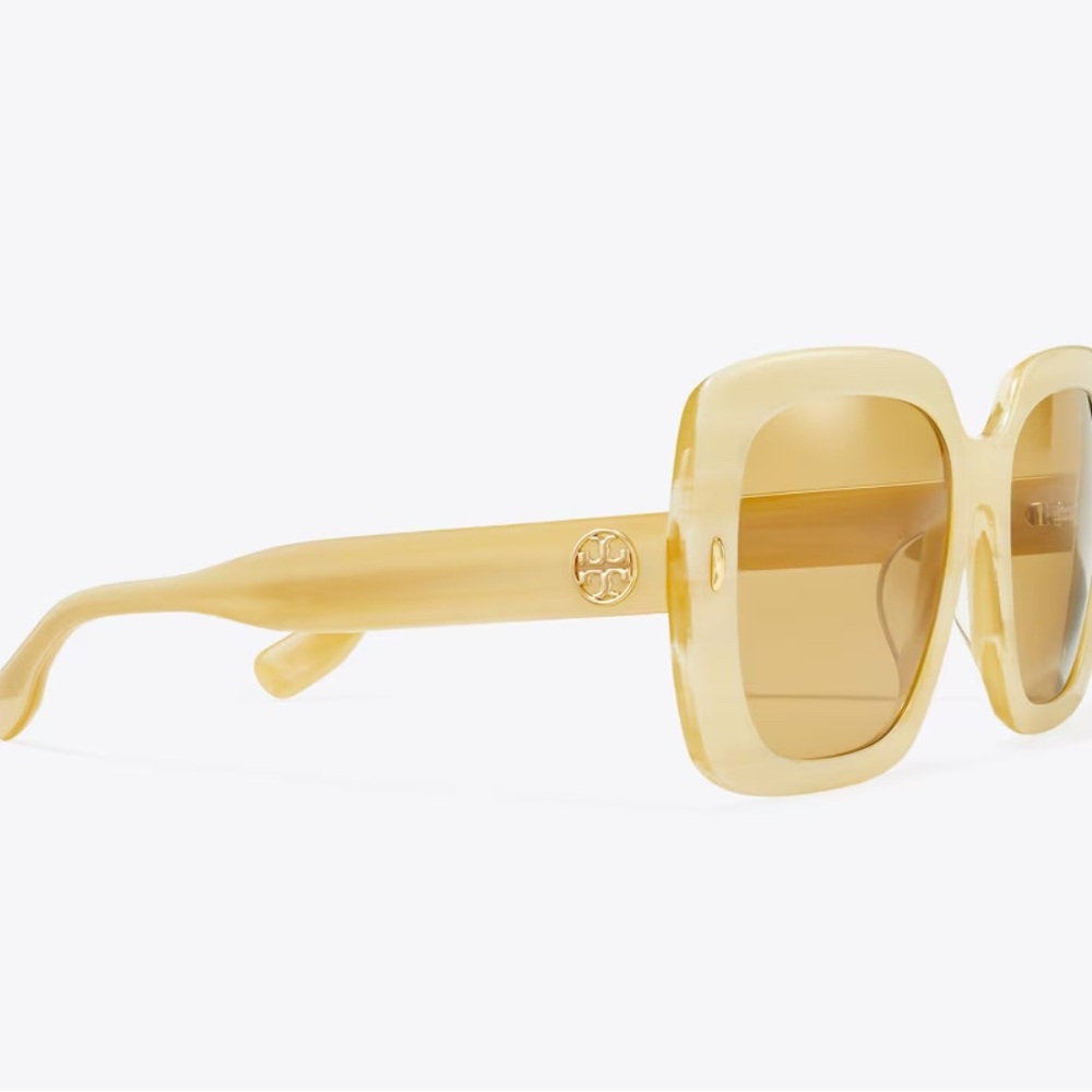 Tory Burch Elegant Gold Sunglasses